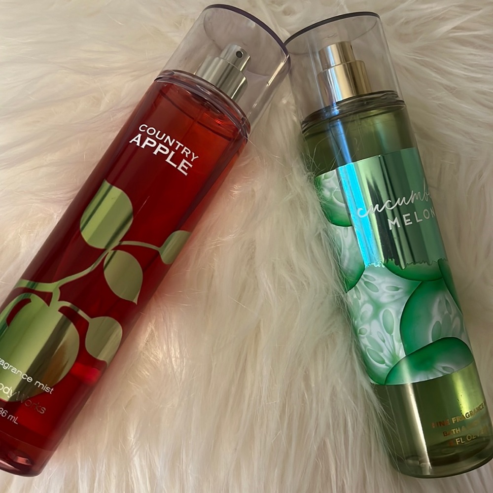Bath and Bodyworks perfume set